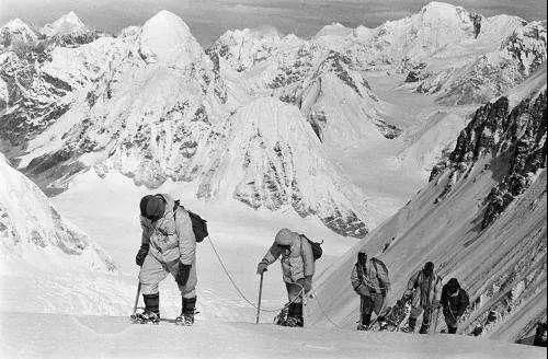 1960年时的登山照